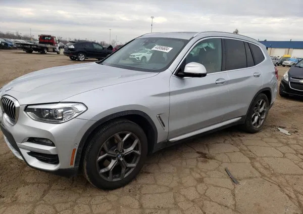 bmw BMW X3 cena 69000 przebieg: 48658, rok produkcji 2021 z Szczytna